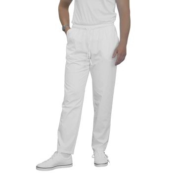 Spodnie kucharskie białe elastyczne roz. 3XL